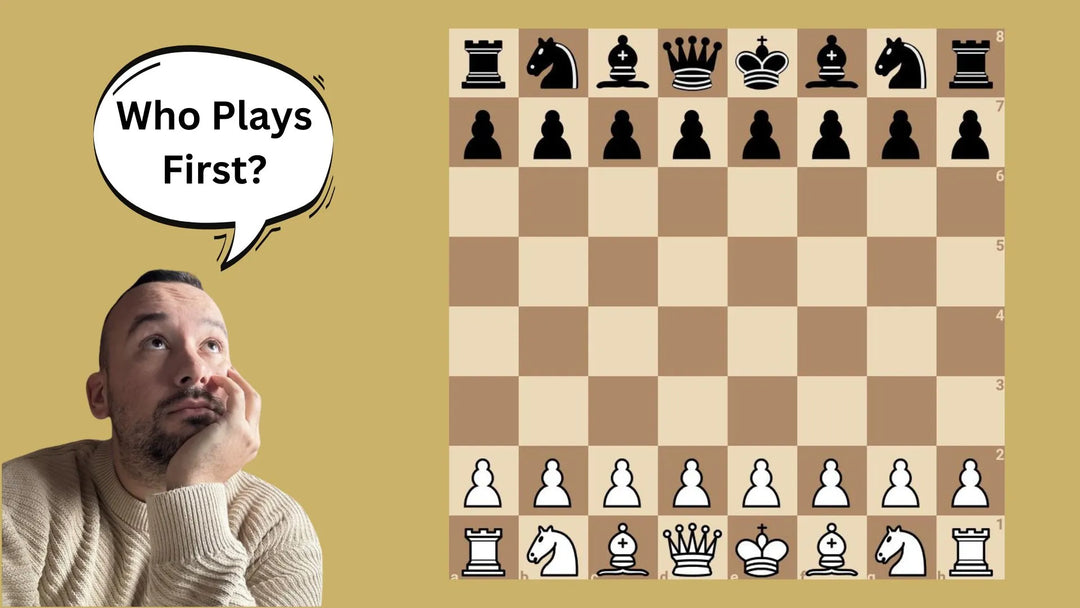 Who plays first in chess? Solving the myth once and for all