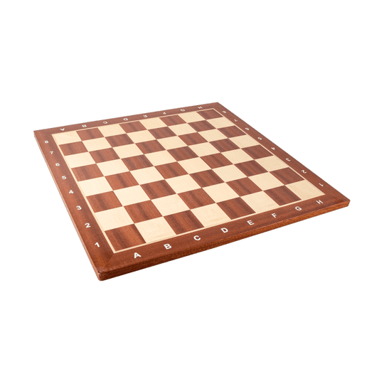 20" Sapele Wood Classic Chess Board - Chess District