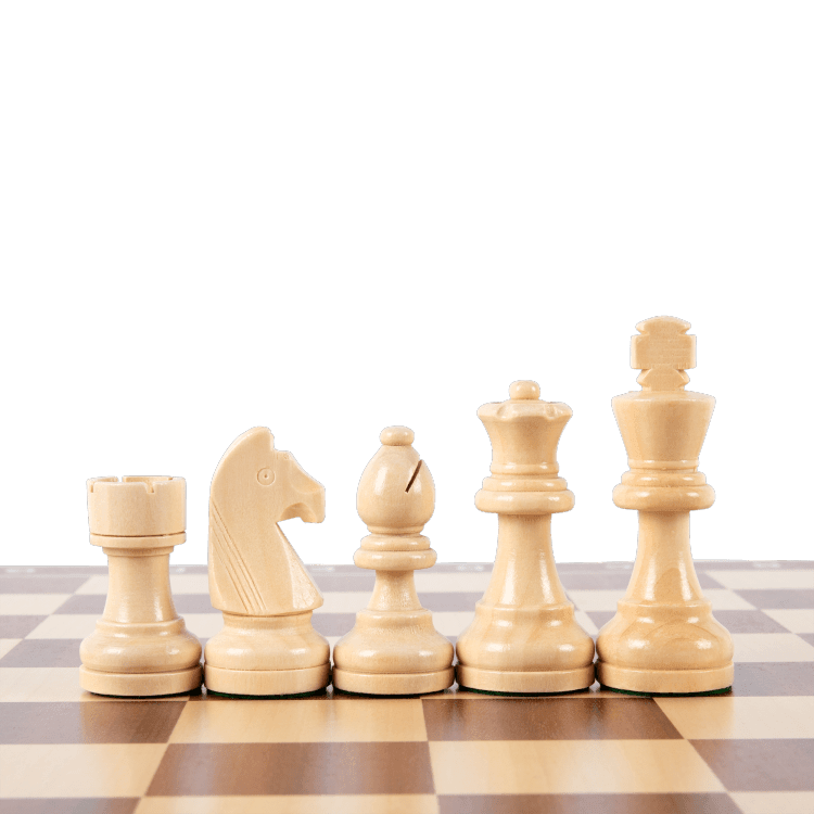 32 Staunton Wooden Chess Pieces - Chess District