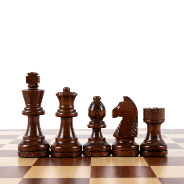 32 Staunton Wooden Chess Pieces - Chess District