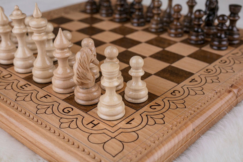 Classic Wooden Chess Set - Chess District