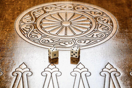 Handmade Chess-backgammon Set - Chess District