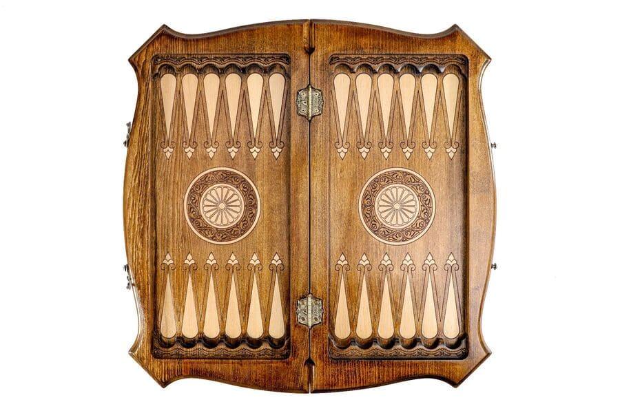 Handmade Chess-backgammon Set - Chess District