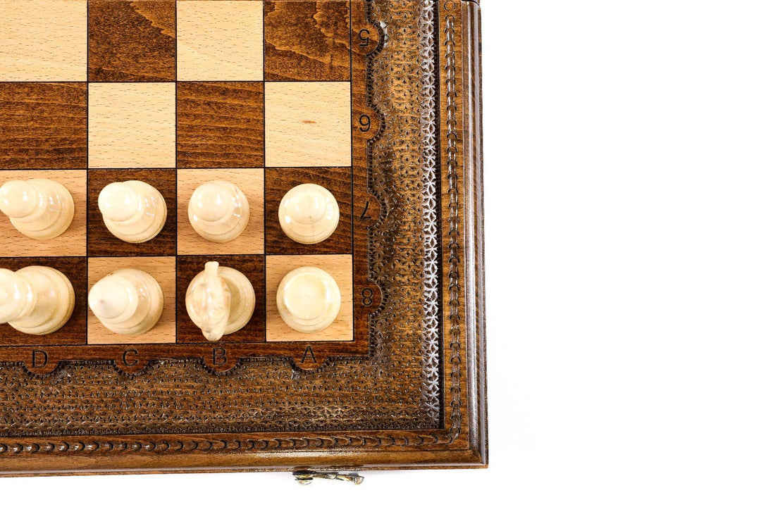 Handmade Wooden Chess Set - Chess District