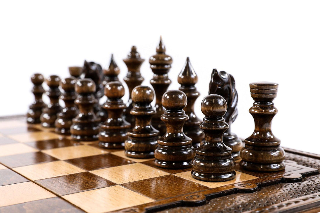 Handmade Wooden Chess Set - Chess District