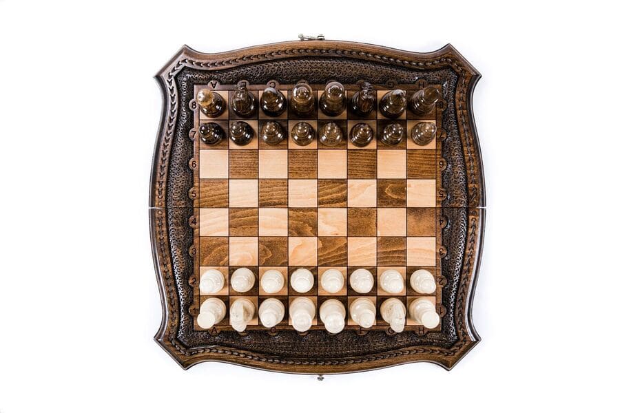 Luxury Chess-backgammon Set - Chess District