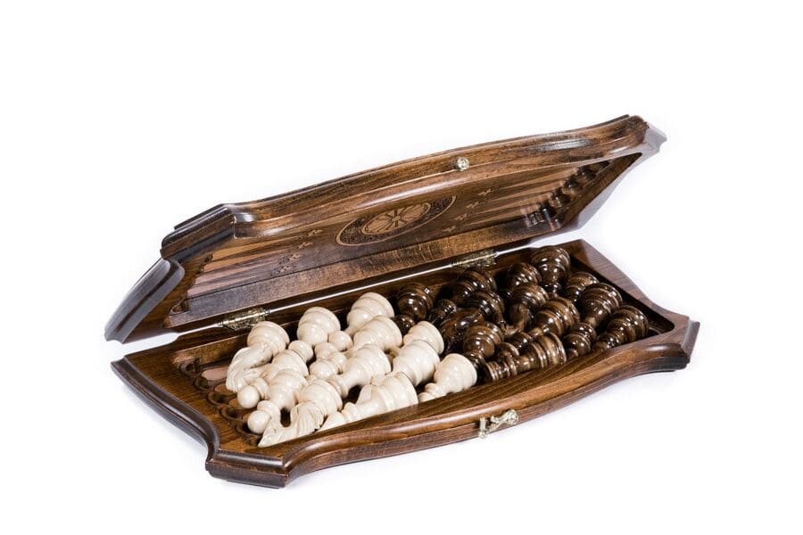 Luxury Chess-backgammon Set - Chess District