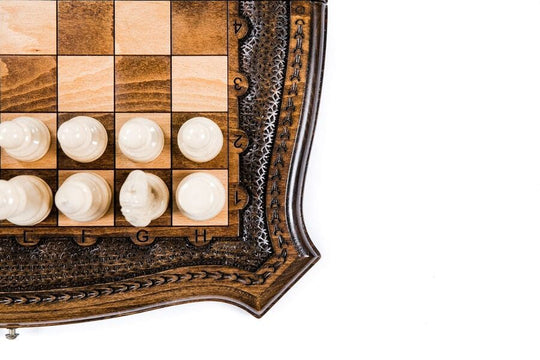 Luxury Chess-backgammon Set - Chess District