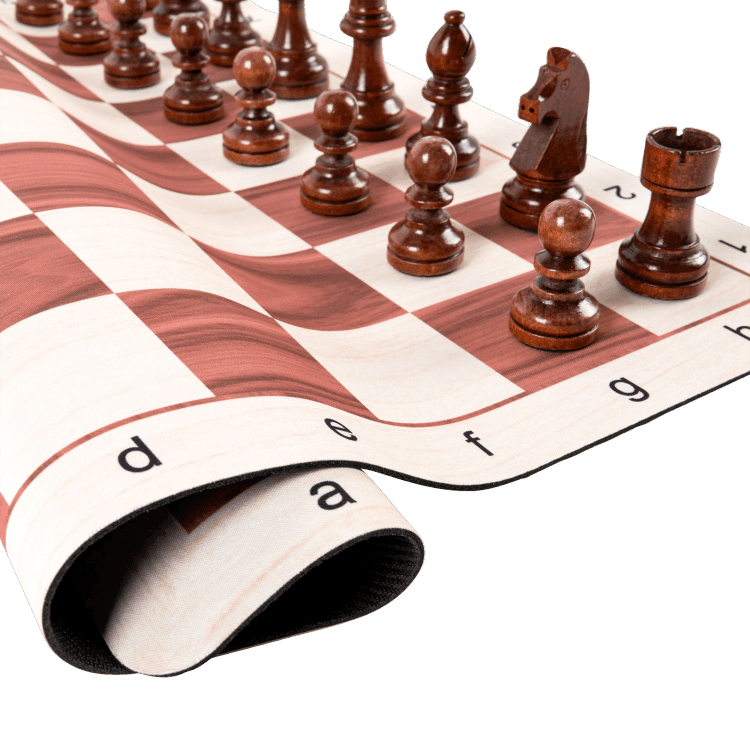 Roll-Up Mousepad Chess Mat - Chess District