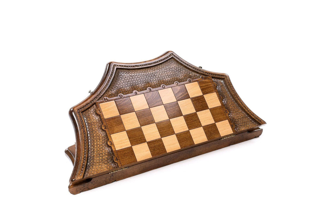 Star Shaped Wooden Chess Set - Chess District