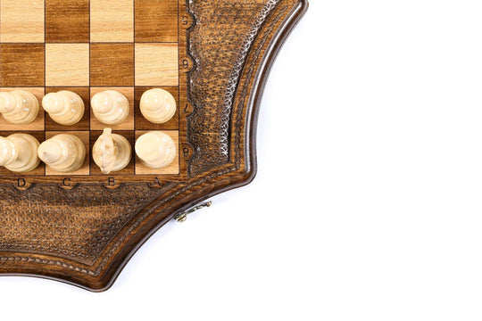 Star Shaped Wooden Chess Set - Chess District