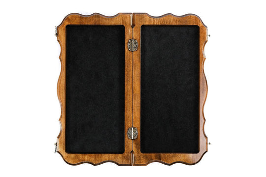 Wooden Chess Set with Eternity Outline - Chess District