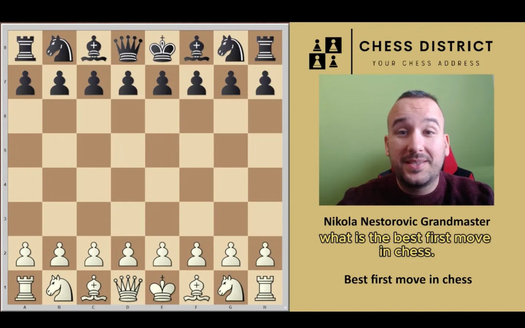 The best first move in chess