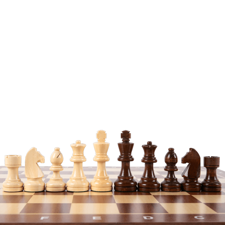 32 Staunton Wooden Chess Pieces - Chess District