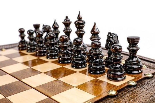Handmade Chess-backgammon Set - Chess District